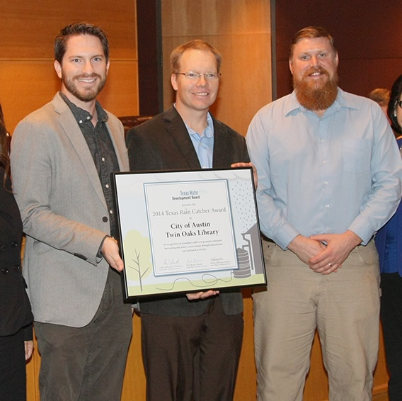 Awards ceremony in Austin, Texas, May 6, 2015.